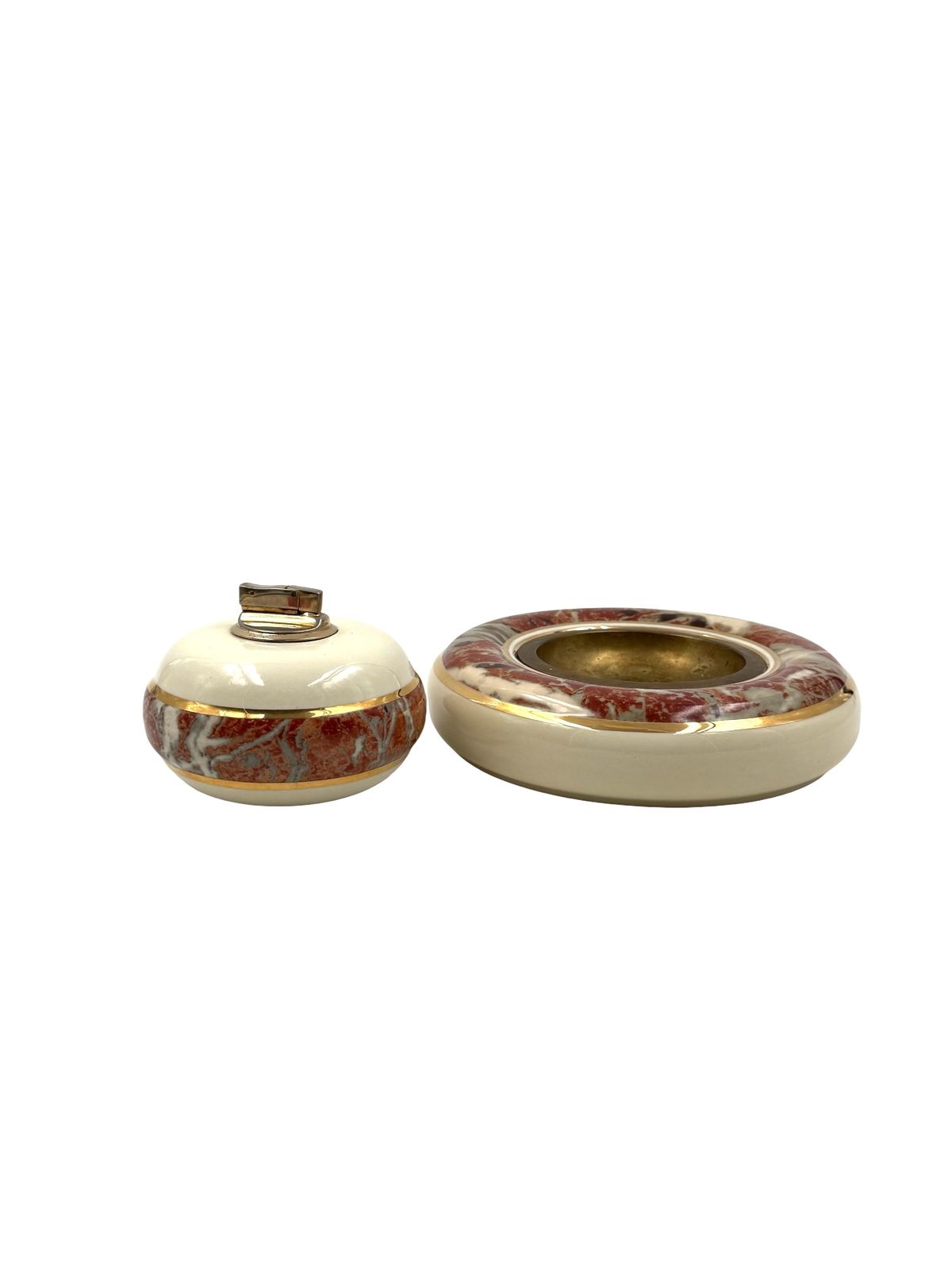Tommaso Barbi, Smoking Set, B Ceramiche Italy 1970 photo for sale