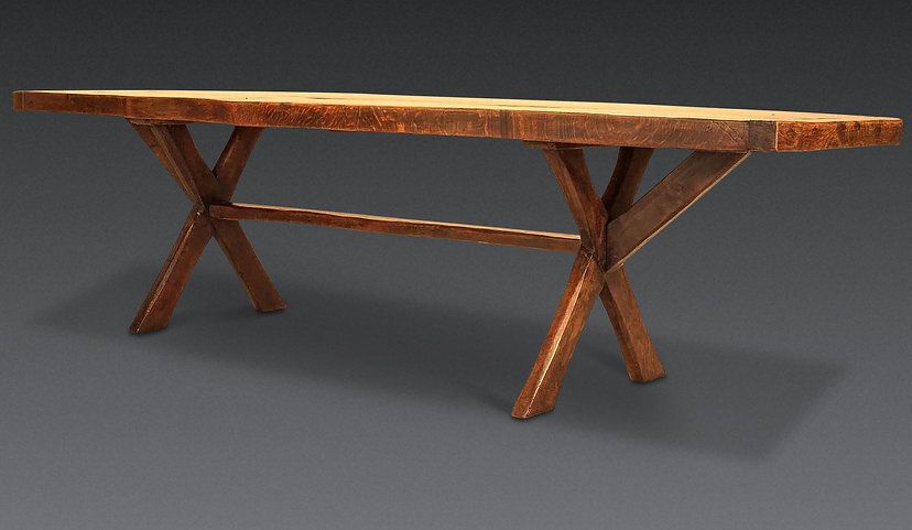 Large Early 19th Century George III Oak Tavern Table photo for sale