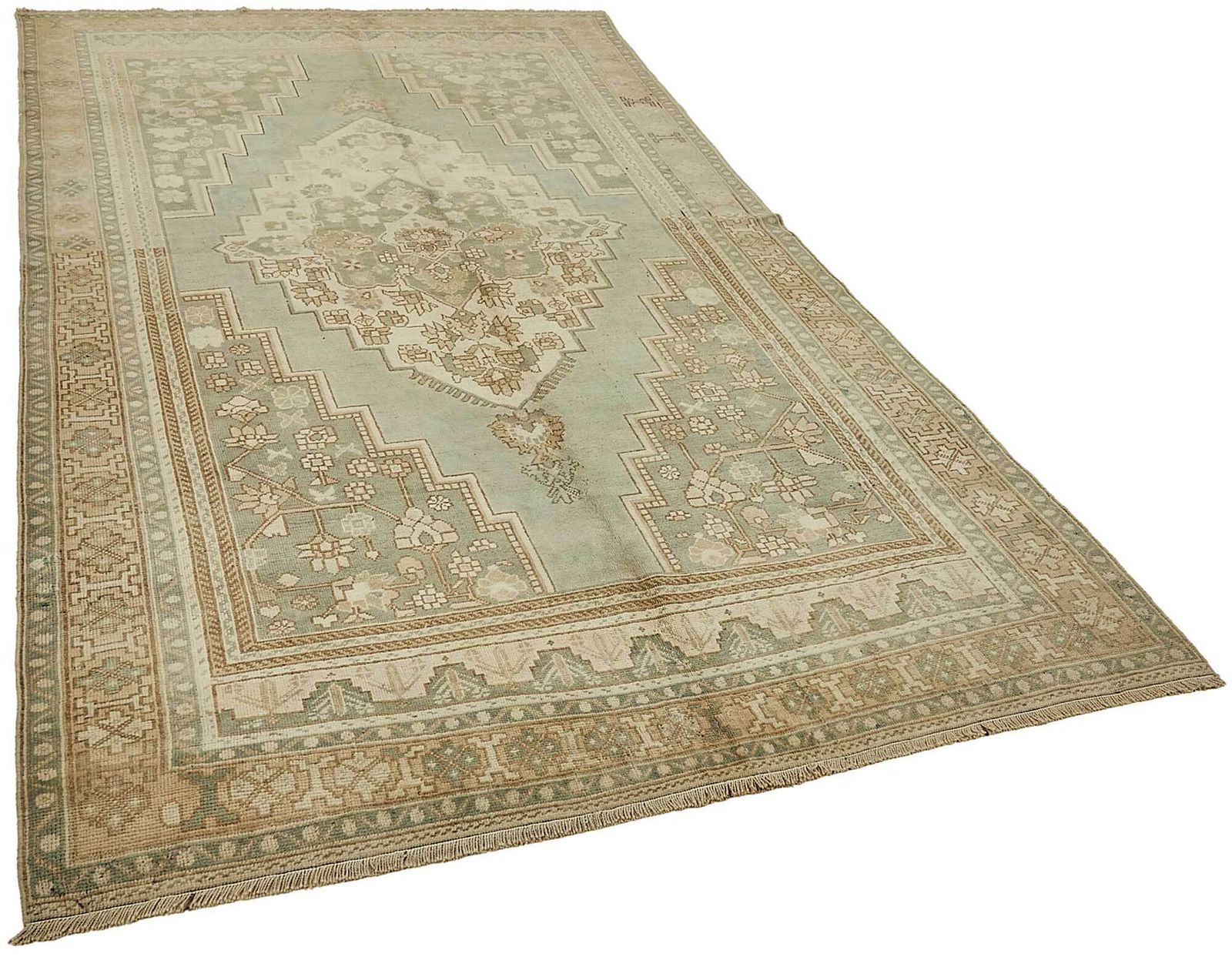 Beige Handmade Vintage Rug 177 Cm X 324 Cm photo furniture