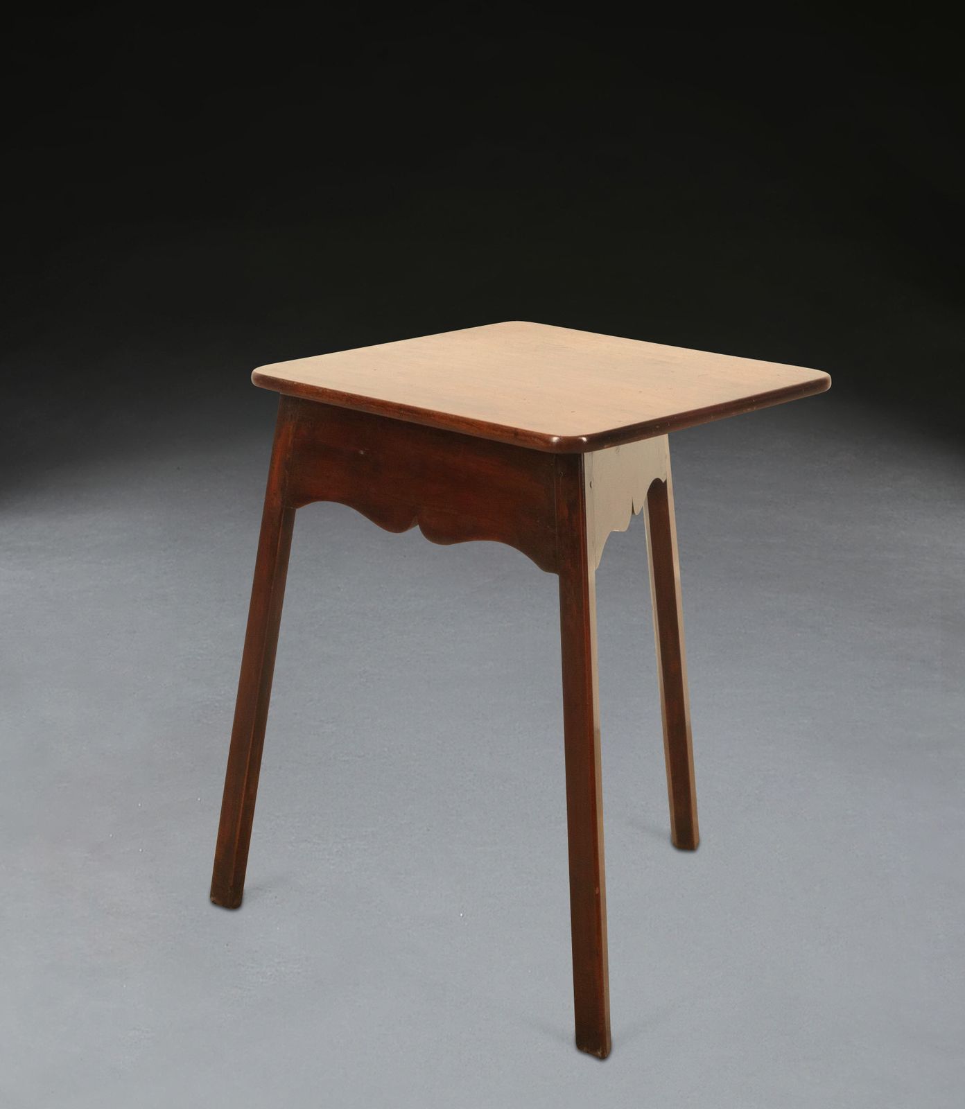 Geo III Mahogany And Fruitwood Cricket Table photo for sale