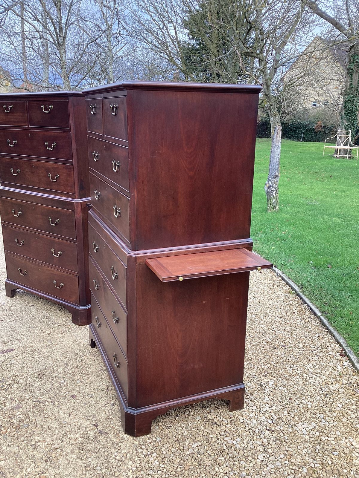Rare Pair Of Geo II Chest On Chests photo buy