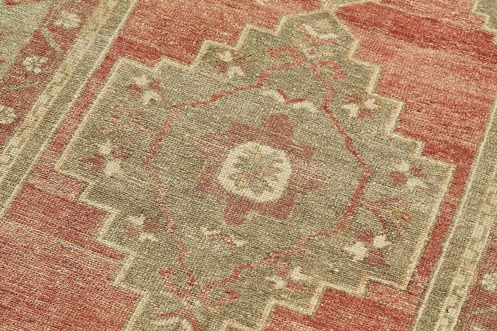 Handmade Turkish Beige Small Oriental Rug 106 Cm X 193 Cm photo 397.0