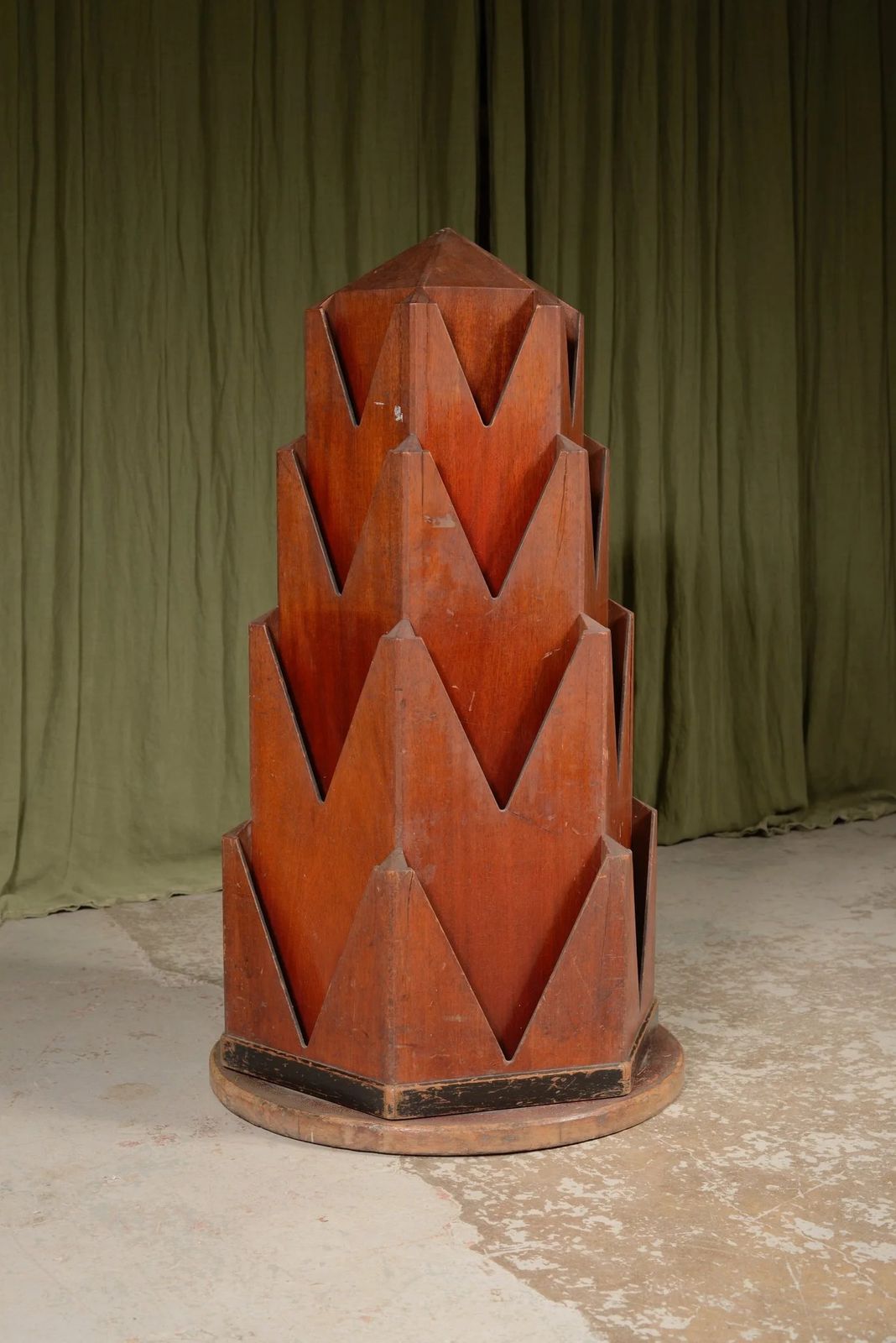 An Art Deco Carl Zeiss Revolving Shop Display Stand   C.1935 photo Home Decor