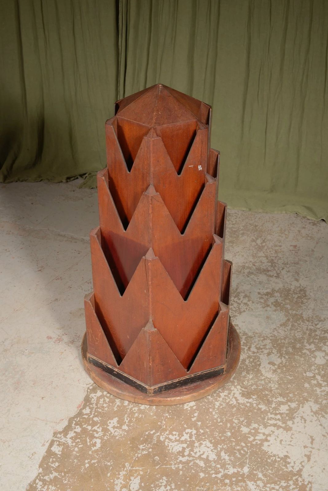 photo furniture An Art Deco Carl Zeiss Revolving Shop Display Stand   C.1935