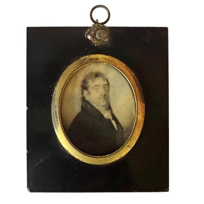 Early 19th Century Miniature Portrait Of William Ponder