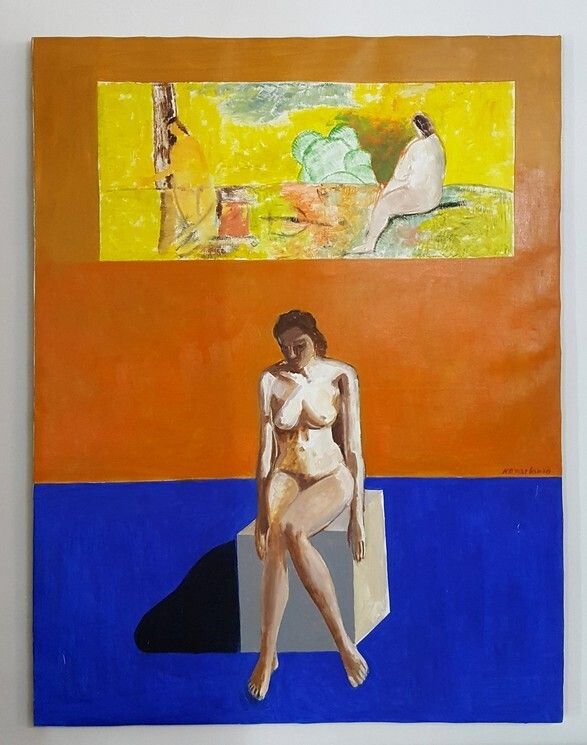 A Sitting Woman, 2010, 2010s, Contemporary photo furniture