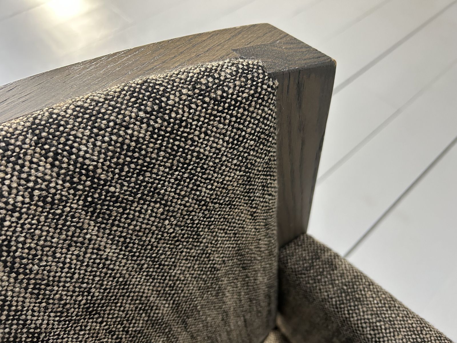 photo vinterior 4 B&B Italia Maxalto "Musa" Dining Armchairs In Woven Fabric