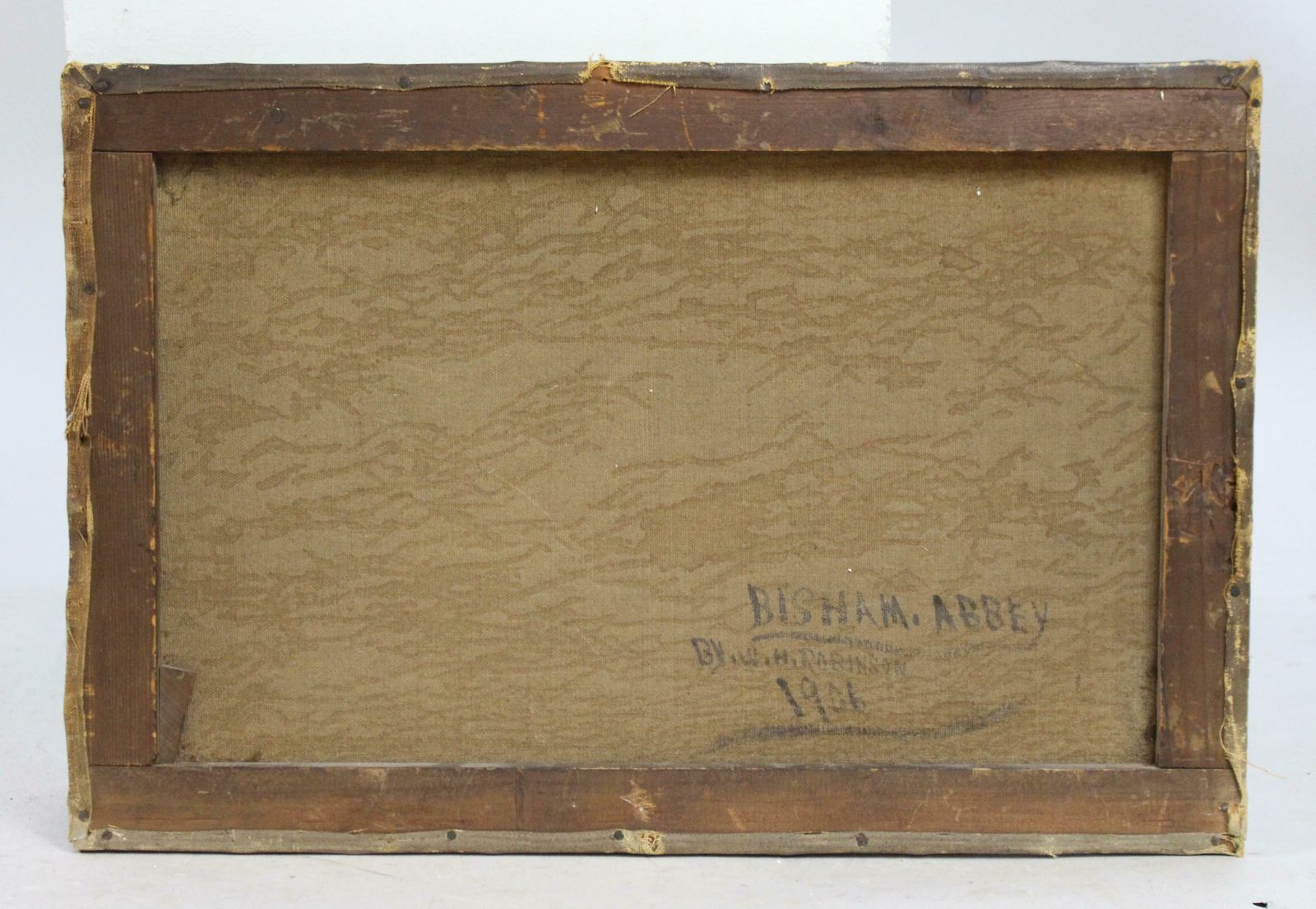 William Heath Robinson Bisham Abbey 1906 Oil On Canvas photo Art