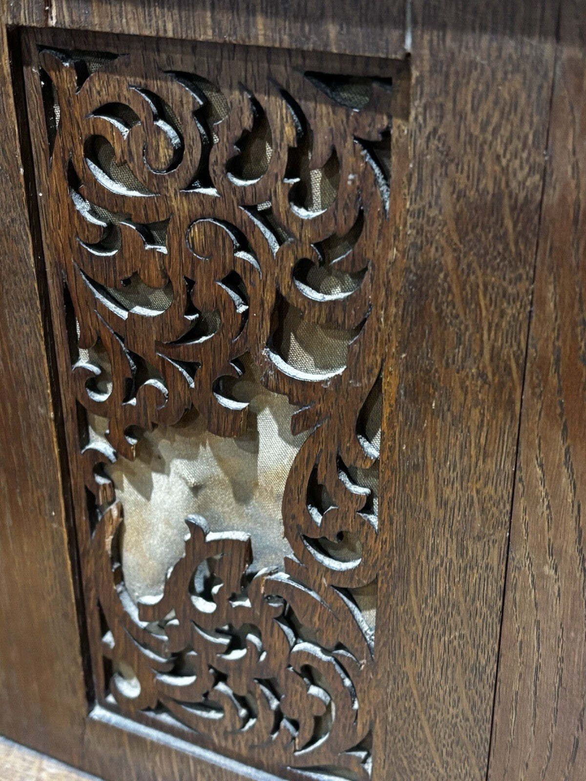 photo vintage Large Victorian Oak Westminster Chime Clock Retailed At Mappin & Webb, London