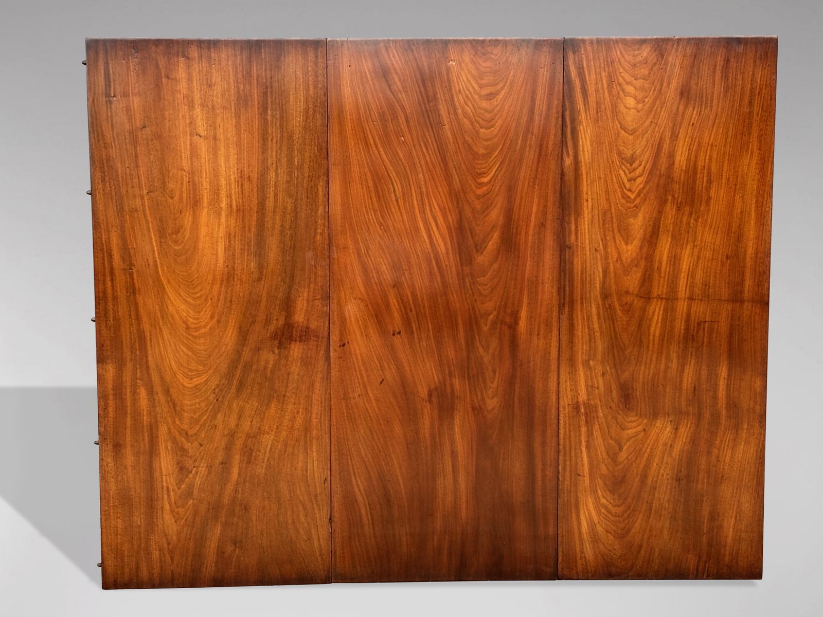 Early 19th Century Georgian Mahogany Twin Pedestal Dining Table photo 5700.0
