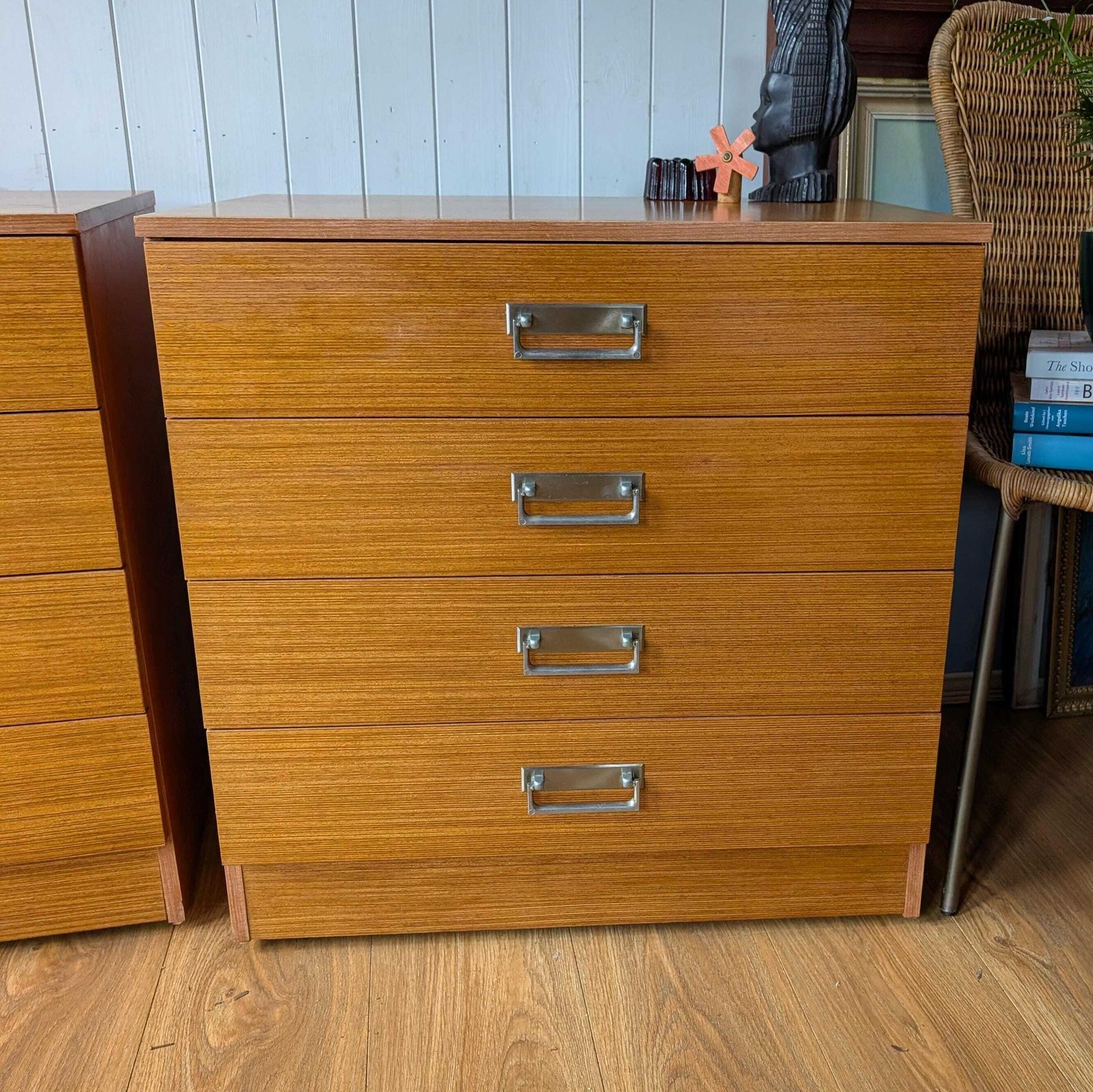 Pair Of Swedish Mid Century Chest Of Drawers photo for sale