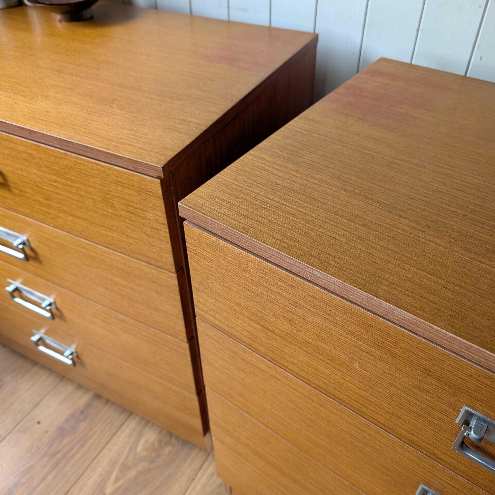 Pair Of Swedish Mid Century Chest Of Drawers photo vinterior