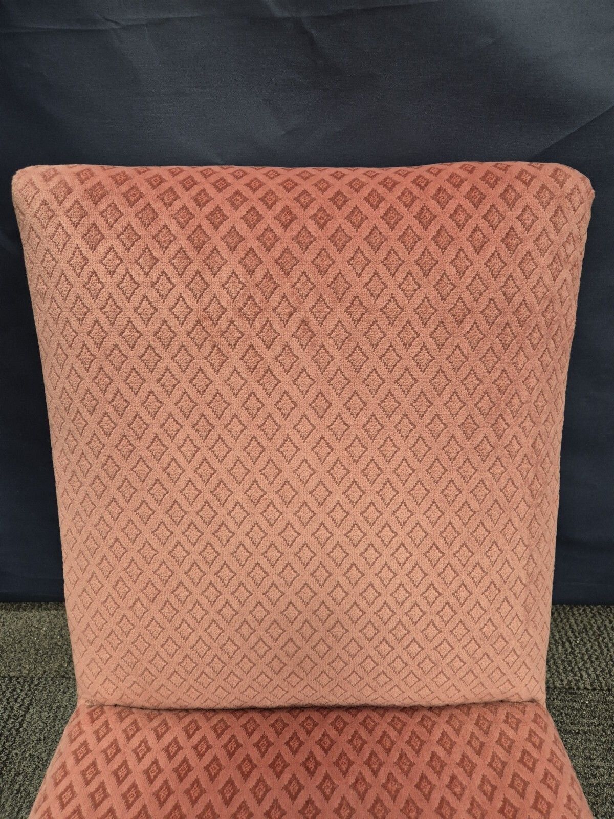 Mid Century Parker Knoll Andante Chair Pink Fabric photo furniture