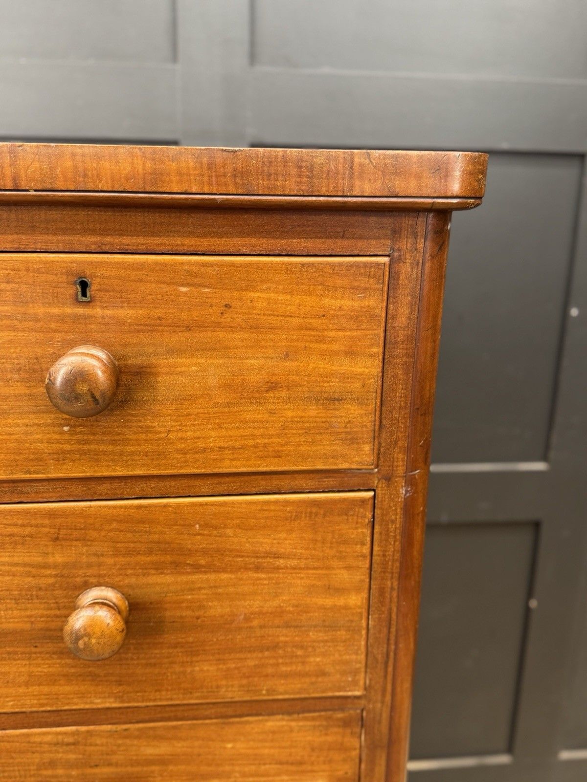 Antique Mahogany Chest Of Drawers | Antique Chest Bedroom Clothing Storage photo vintage