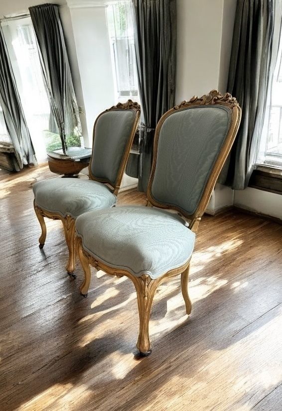 Louis XV Rare Antique Chairs, 18th Century And Earlier photo furniture
