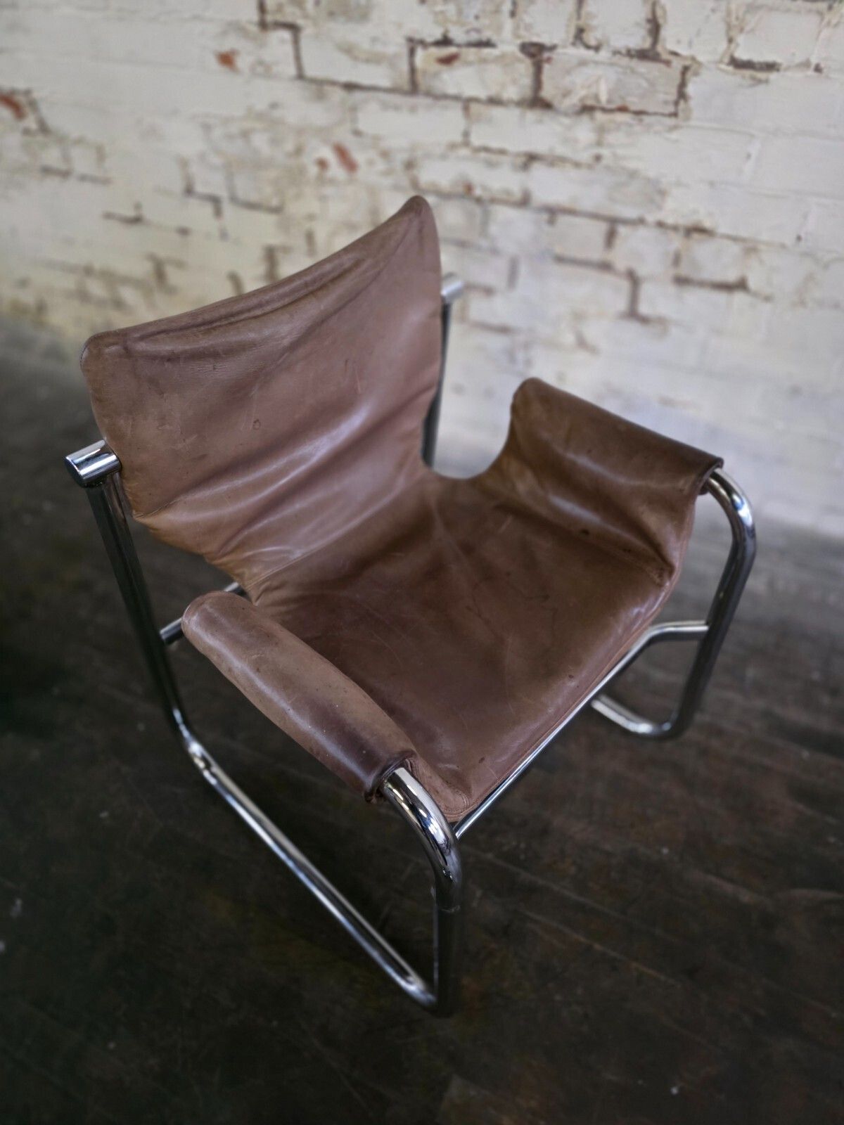 A Pair Of Mid Century Sling Chairs By Maurice Burke Circa 1960s photo vintage