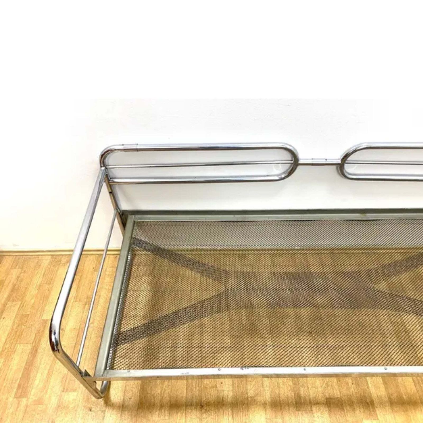photo for sale Bauhaus Chromen Sofa Van Slezák, Tsjecho Slowakije, Jaren 1930