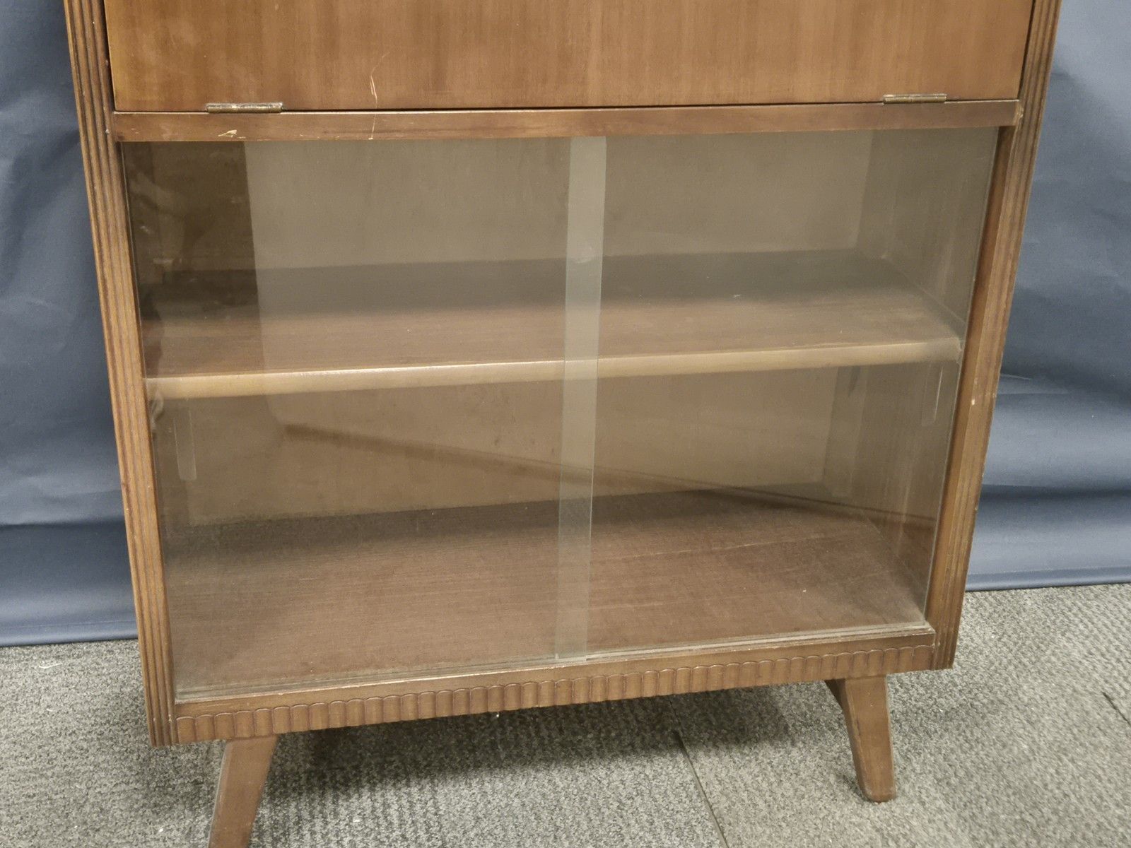 Herbert Gibbs Wood Bureau/Writing Desk/Bookcase/ photo 200.0