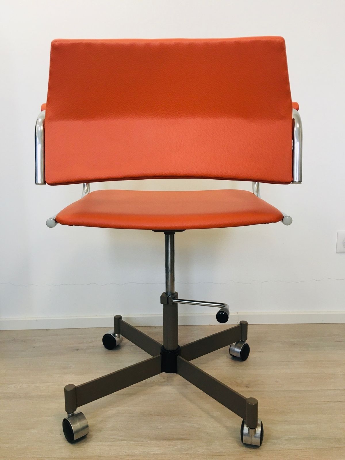 Vintage  Office Desk Chair By  Kovona, Czekoslovakia 1970's photo vinterior
