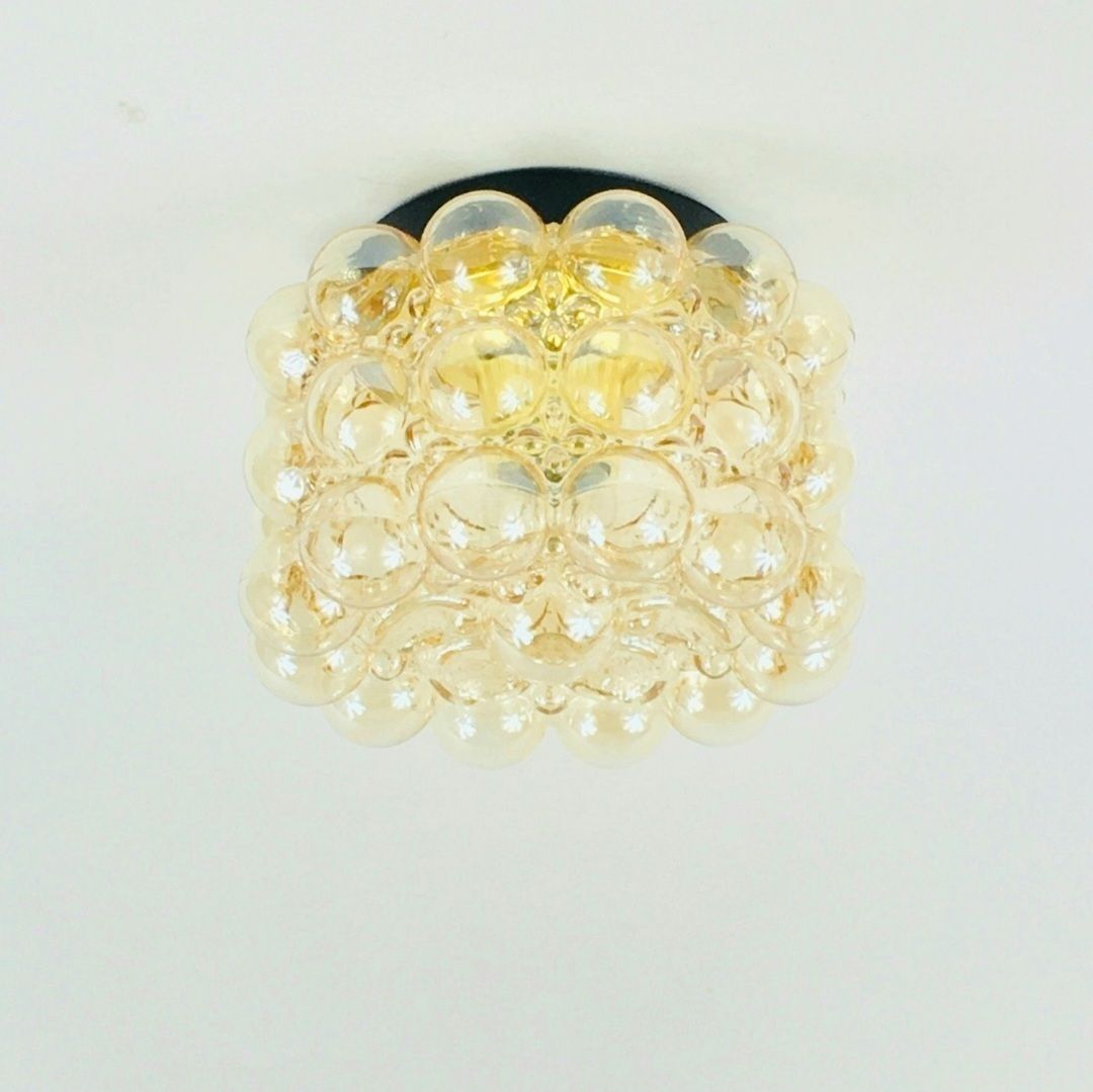 Mid Century Bubble Glass Ceiling Light By Helena Tynell For Limburg, 1960s photo furniture