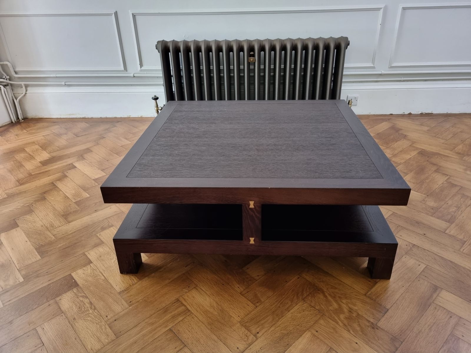 Roche Bobois X Daniel Ezan Wenge Coffee Table Vintage photo furniture