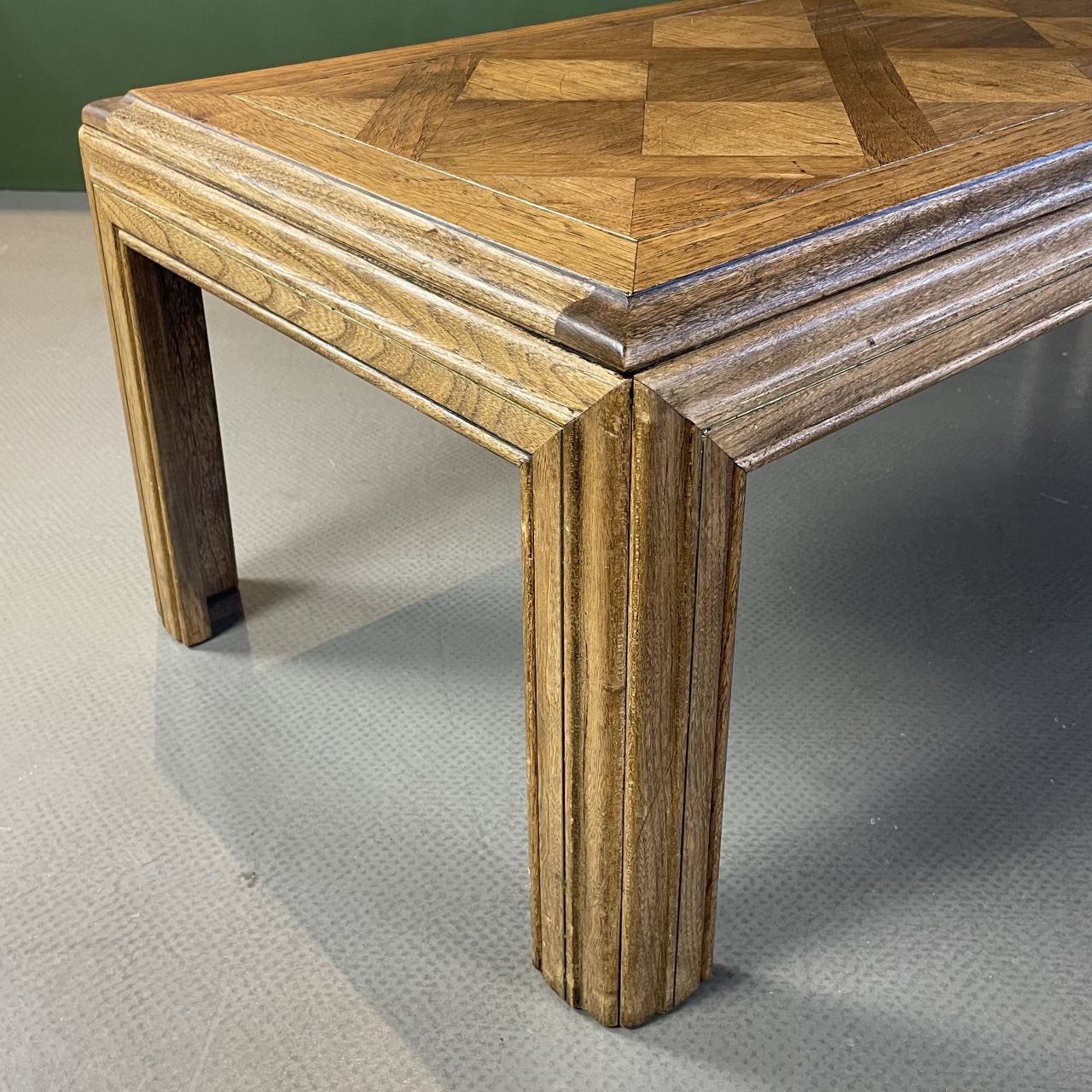 1980s Lane Altavista Parquet Cedar Coffee Table photo vinterior