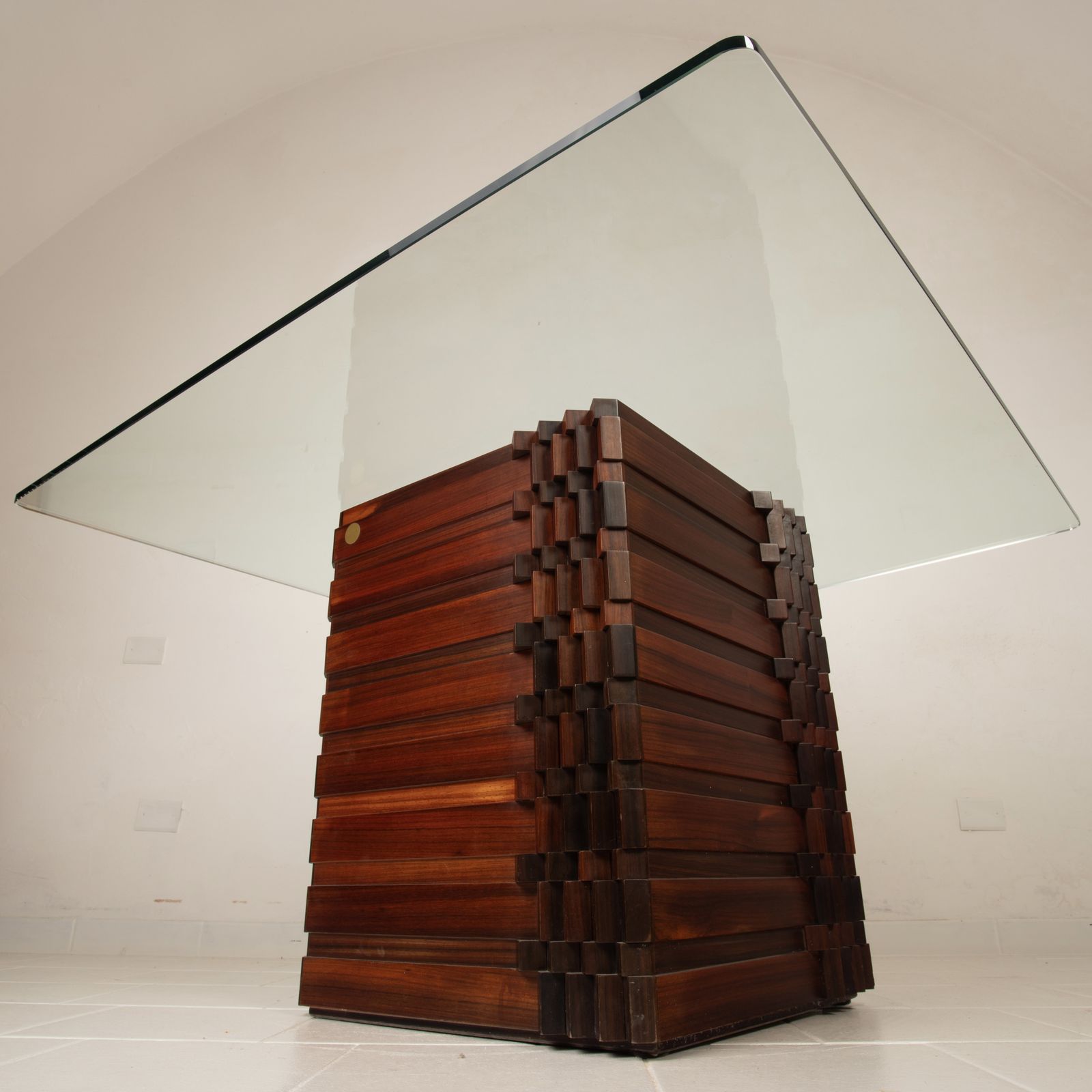 Diamond Table Sculpture 99 By Luciano Frigerio For Frigerio Di Desio 1970 photo for sale