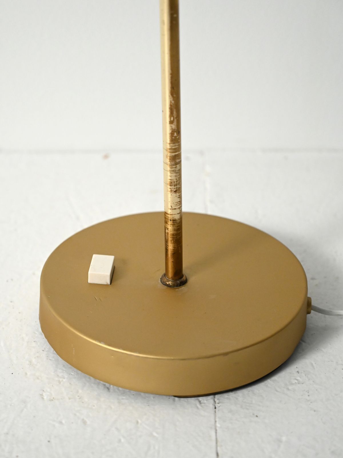 Scandinavian Floor Lamp In Brass And Chromed Metal, 1960s/70s photo buy