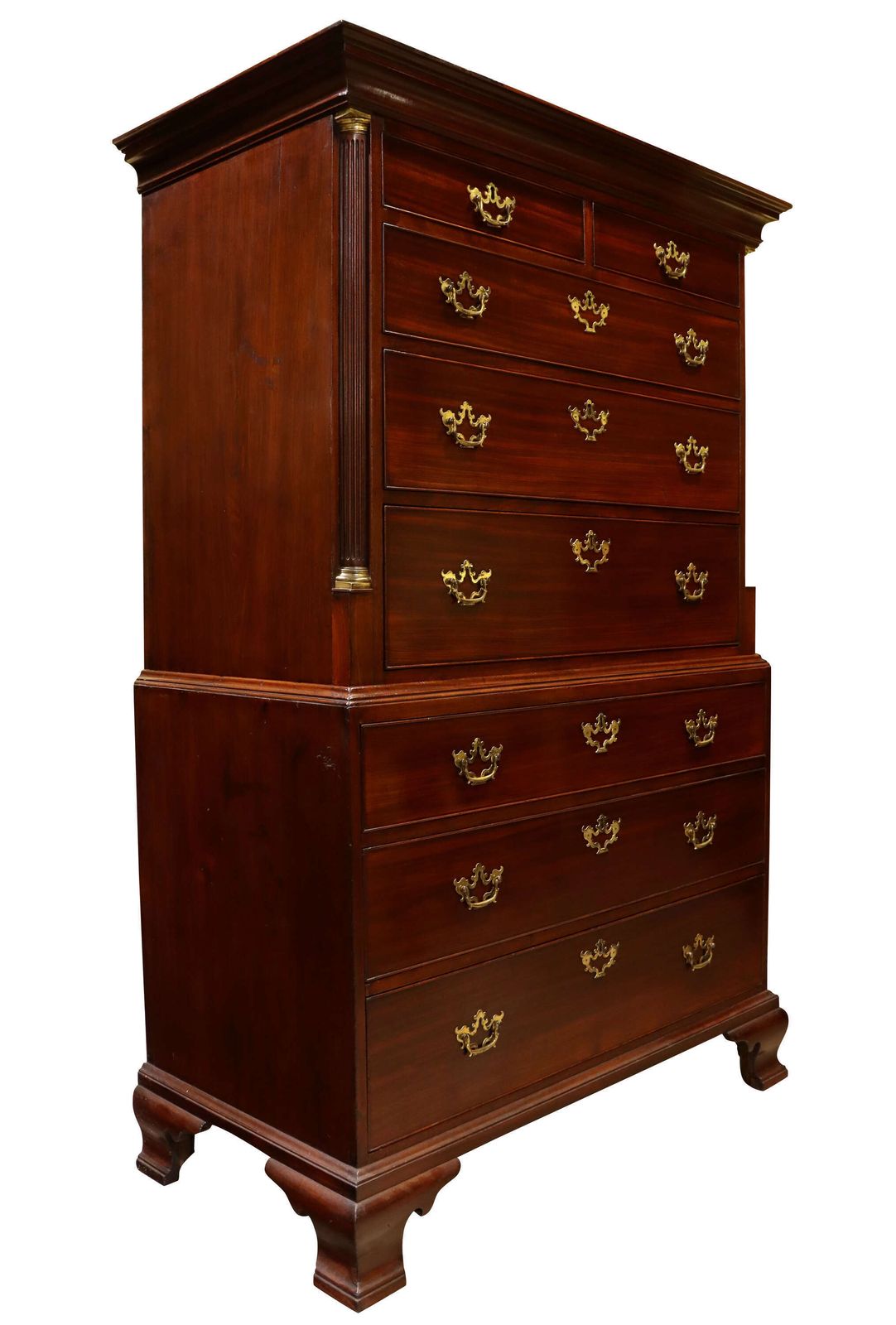 Fine George II Mahogany Tallboy (Chest On Chest), C.1745–1760 photo furniture