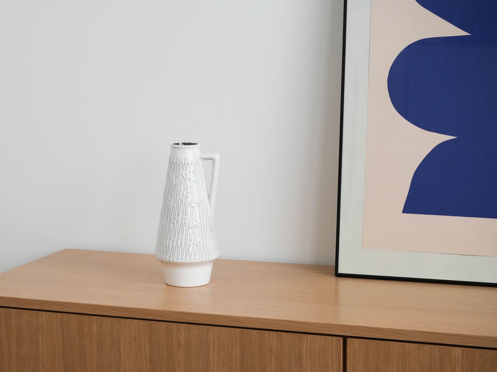 Ceramic Vase Fat Lava, German Design, 1960s, Manufacturer: Scheurich photo furniture