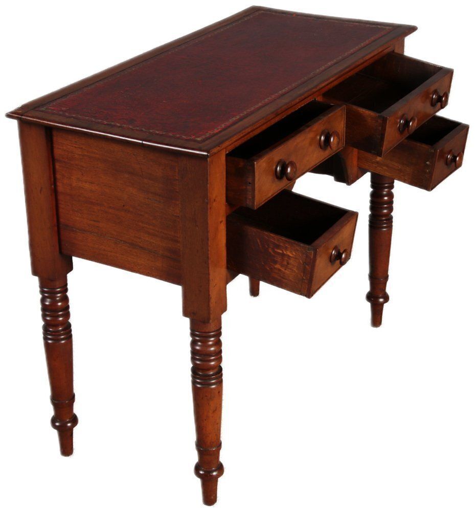 Small Antique Ladies Desk In Mahogany, 1900 photo for sale