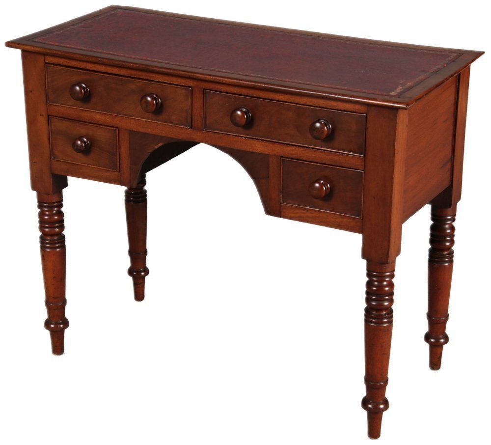 Small Antique Ladies Desk In Mahogany, 1900 photo Furniture