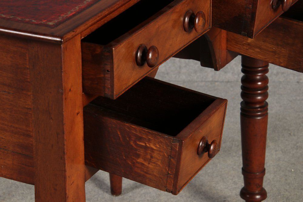 Small Antique Ladies Desk In Mahogany, 1900 photo vintage