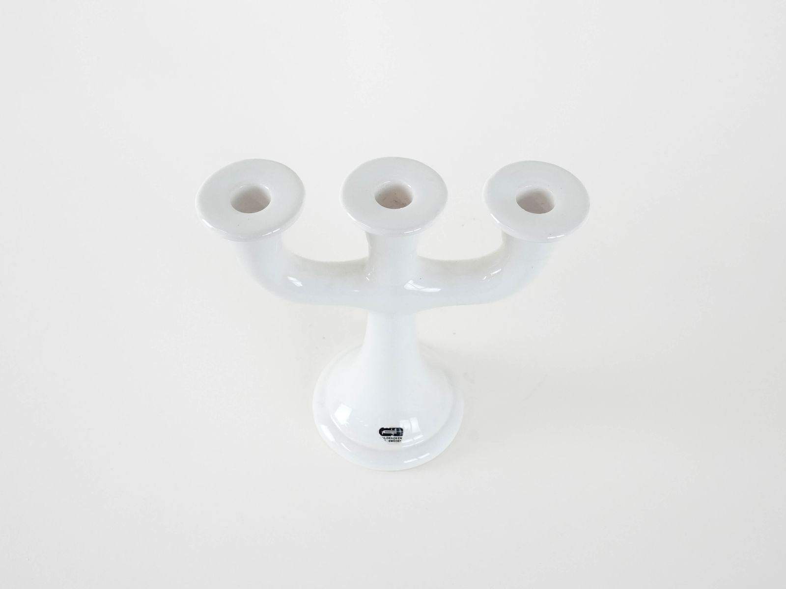 Ceramic Candle Holder, Swedish Design, 1970s, Manufacturer: Guldkroken Hjo photo 259.0