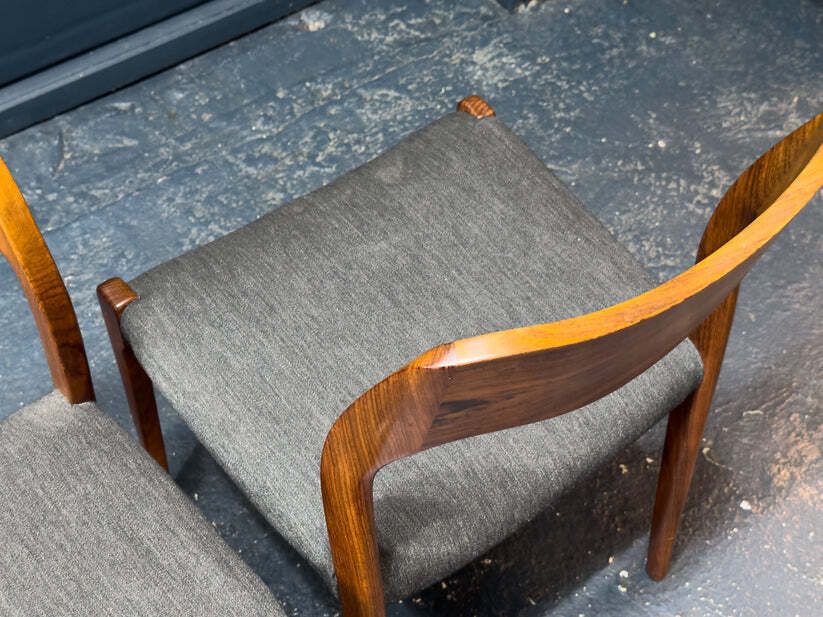 photo for sale Set Of 6 Niels Otto Møller Model 71 Rosewood Dining Chairs