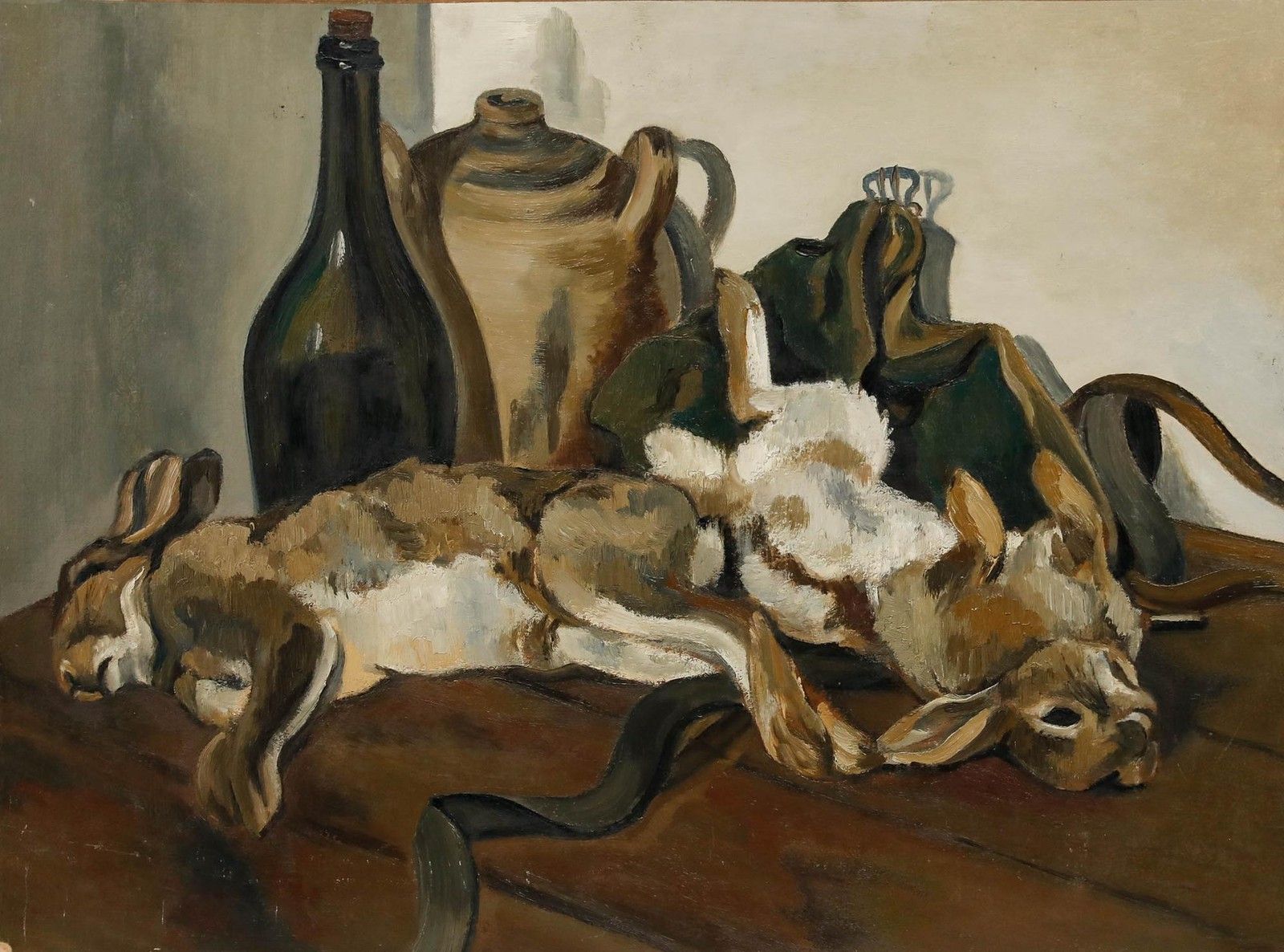 Maurice Mourlot (1906 1983) 20th Century Oil, Still Life With Game photo furniture