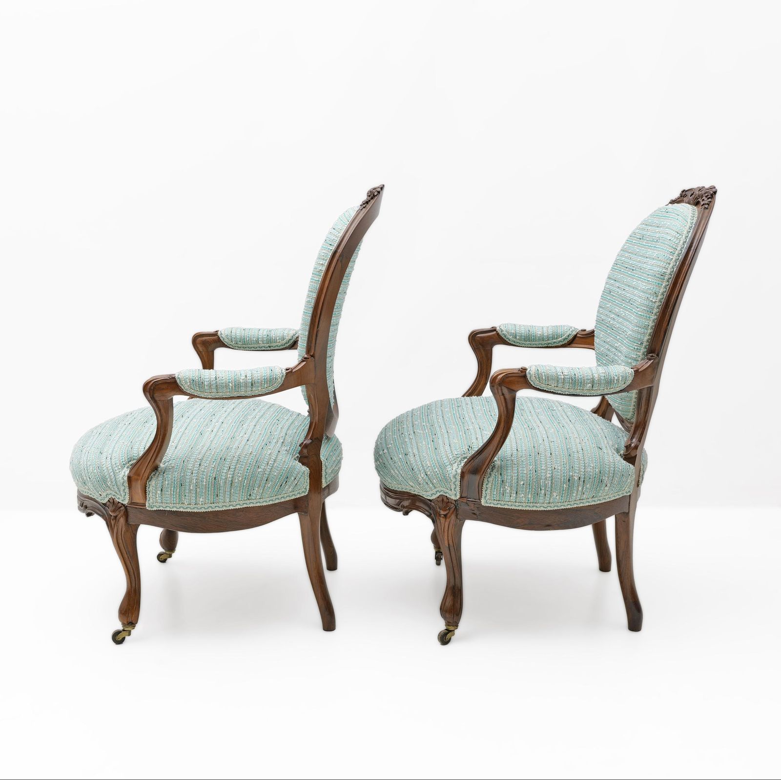 Pair Of French Louis Philippe Style Armchairs, 19th Century photo Furniture