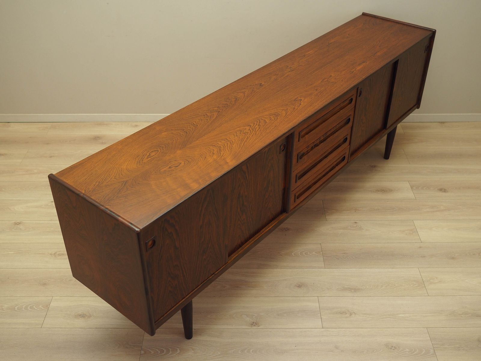 Vintage Dressoir, Deens Design, Jaren 1960, Ontwerper: Johannes Andersen, Fabrikant: Uldum photo vintage