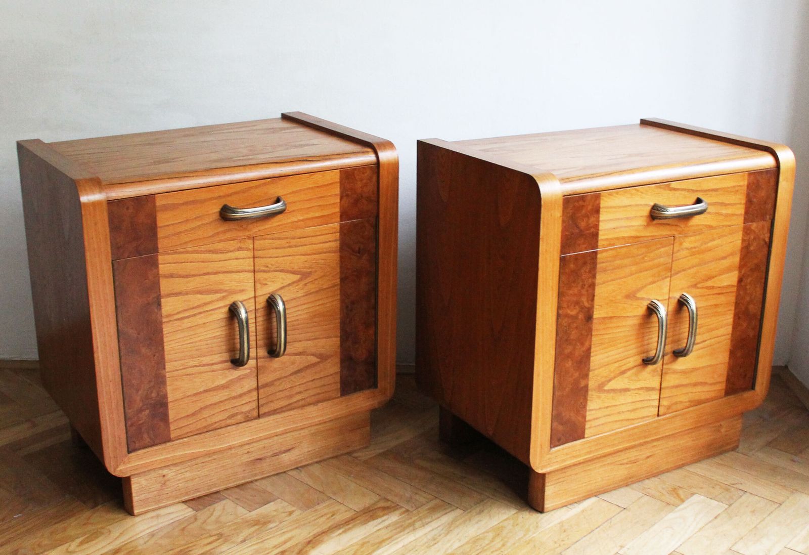 Pair Of 1930s Art Deco Bedside Tables photo furniture