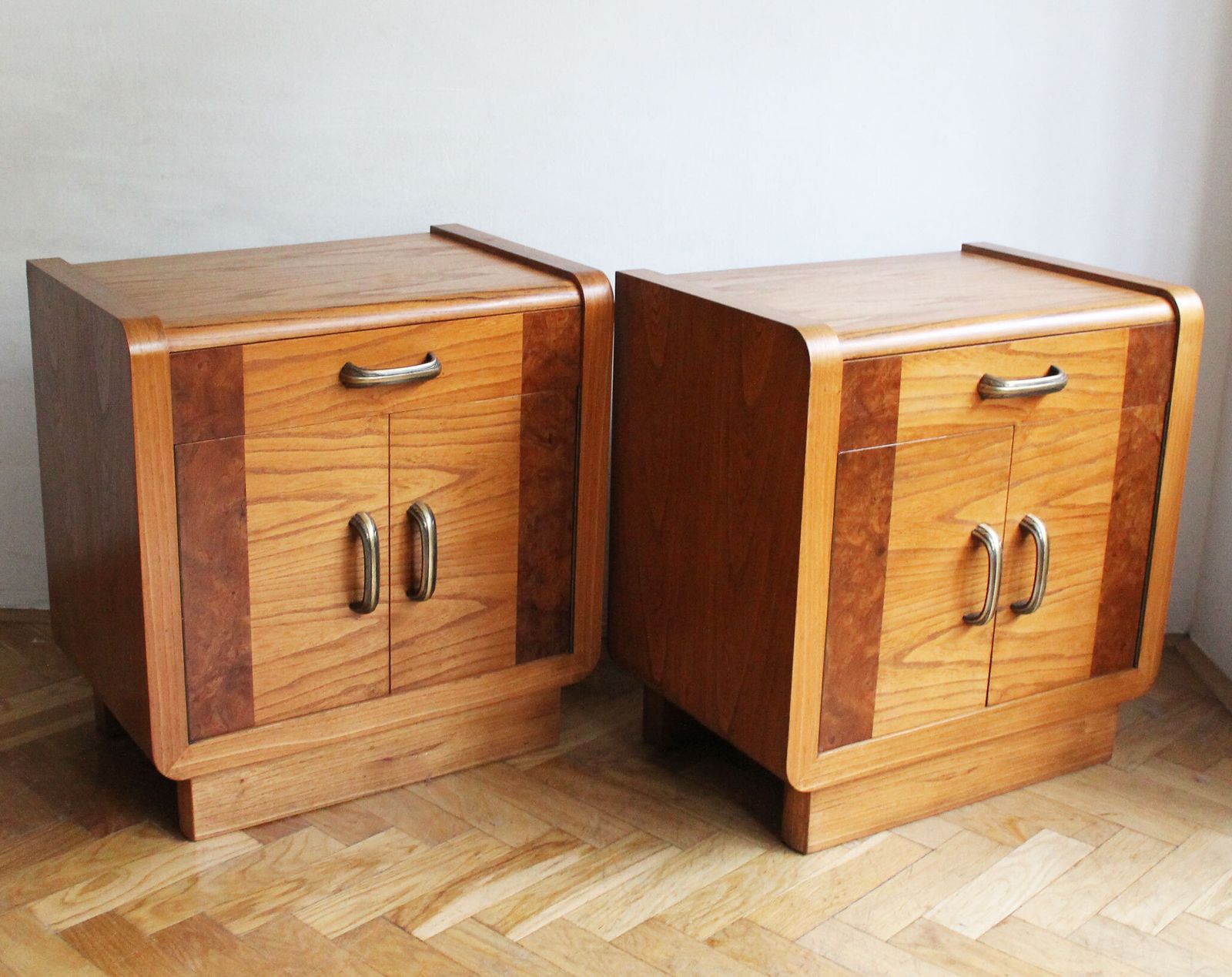 Pair Of 1930s Art Deco Bedside Tables photo for sale