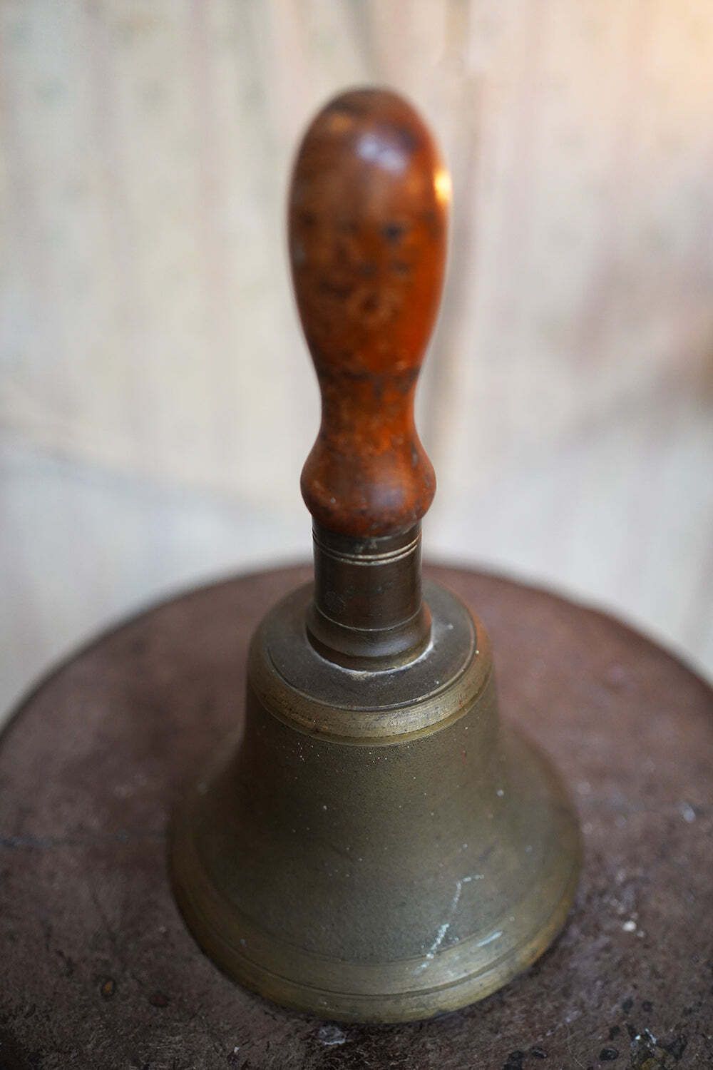 Home Decor A Scarce Late 19thc Convict Watchman’s Bronze Alarm Bell C.1890 photo