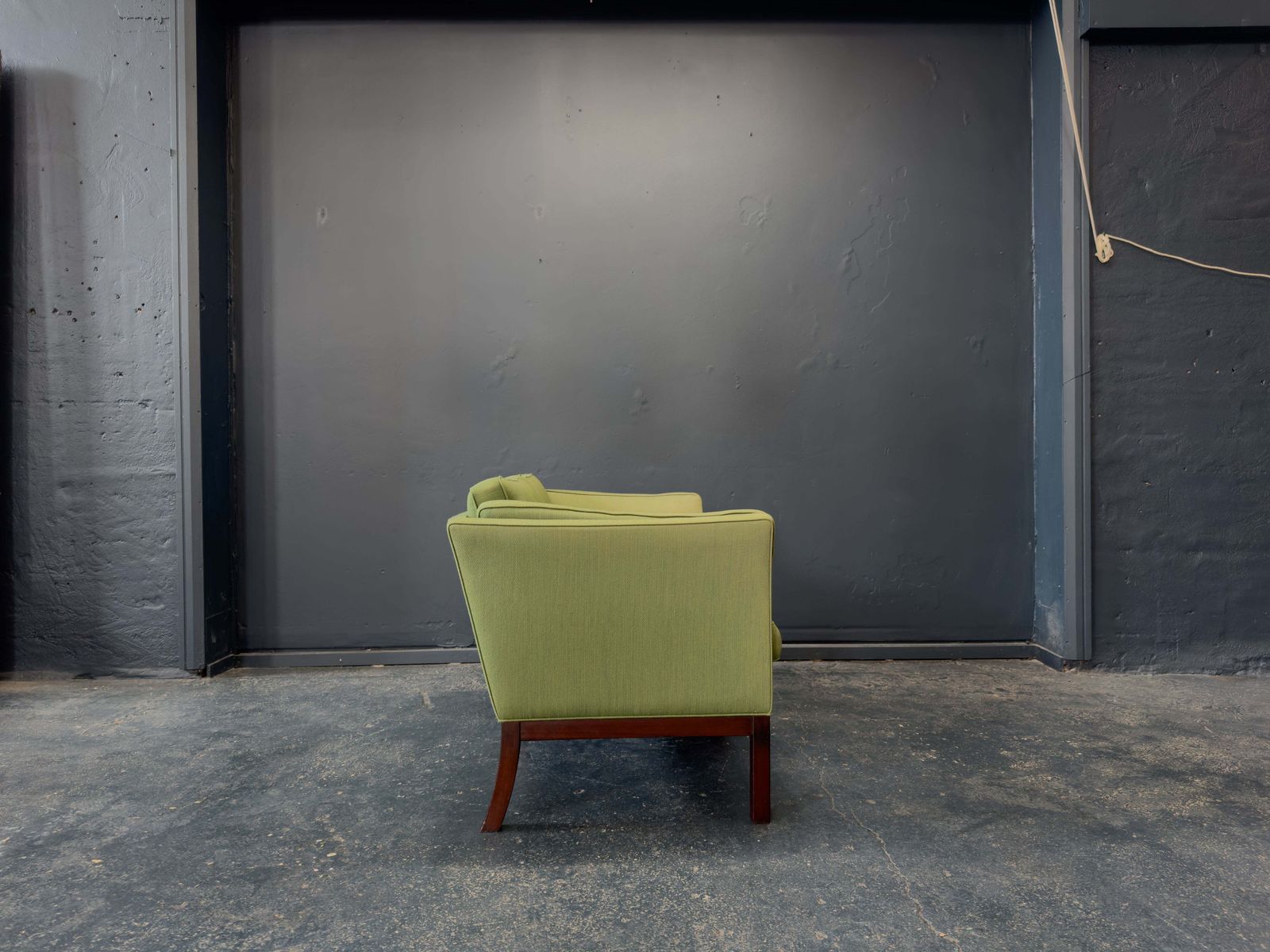 Green Upholstered Two Seater Sofa photo 2110.0