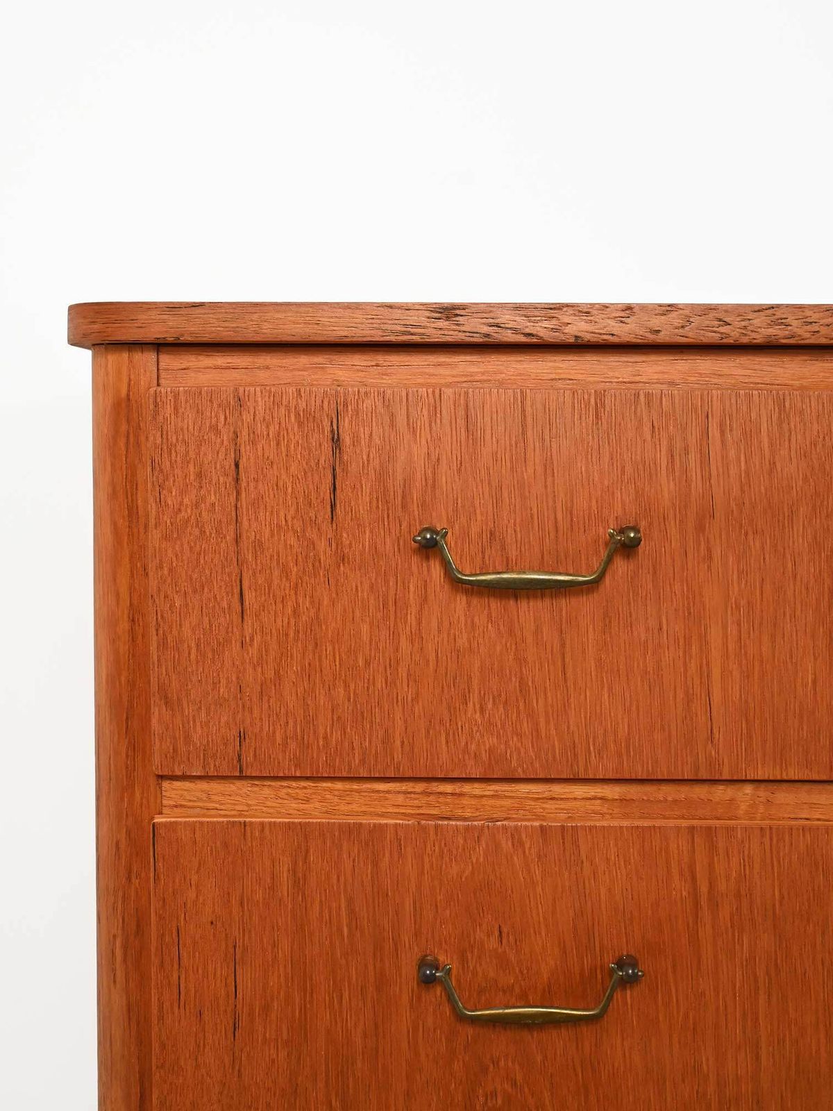 Scandinavian Teak Chest Of Drawers With Black Legs photo 670.0