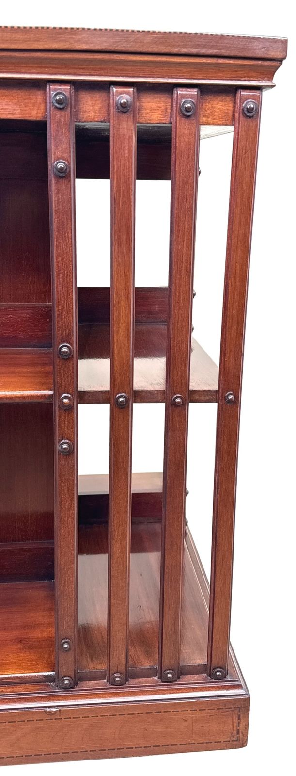 Mahogany Late 19th Century Revolving Bookcase (England, Circa 1890) photo for sale
