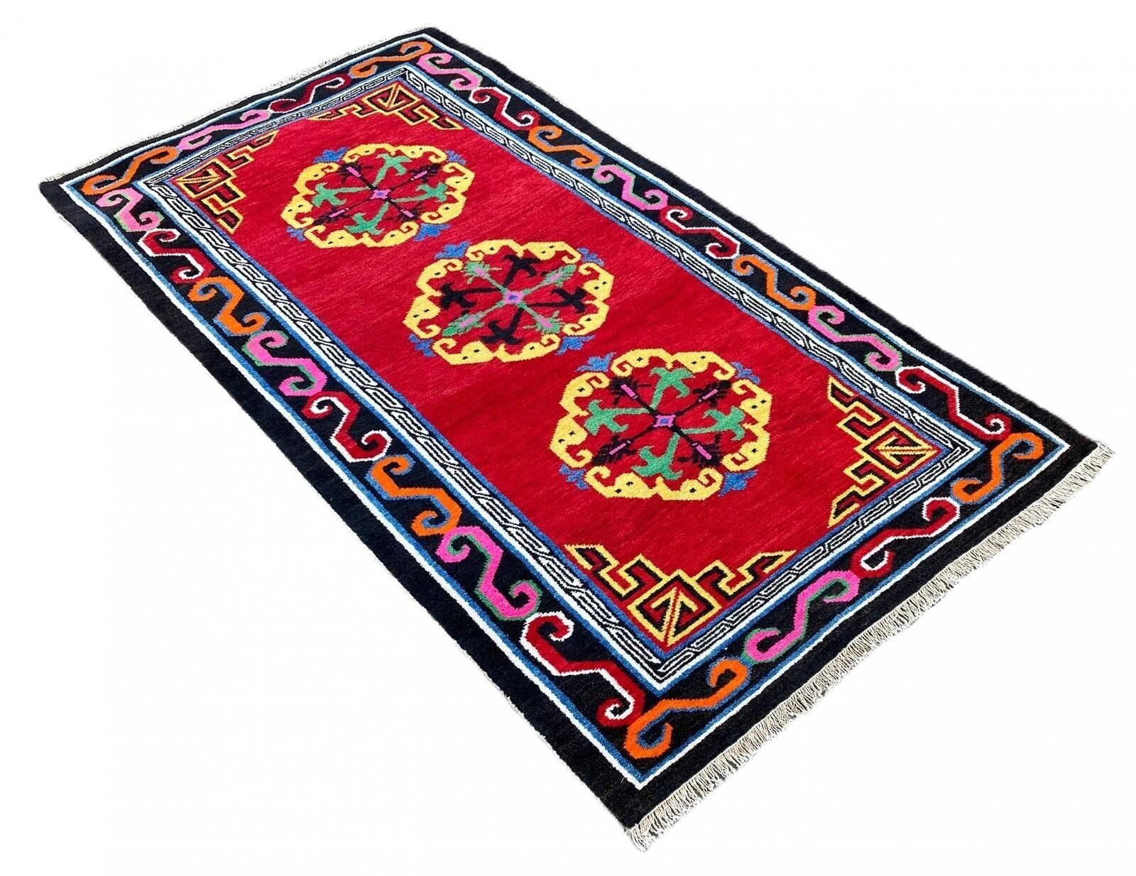 Antique Tibetan Rug 1.70m X 0.97m photo for sale