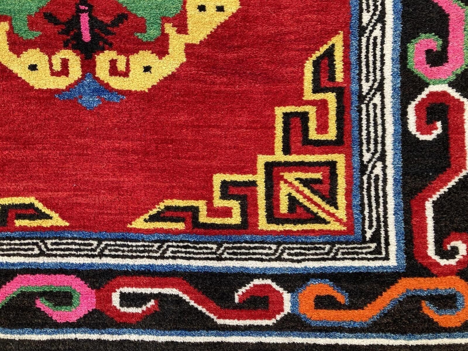Antique Tibetan Rug 1.70m X 0.97m photo 890.0