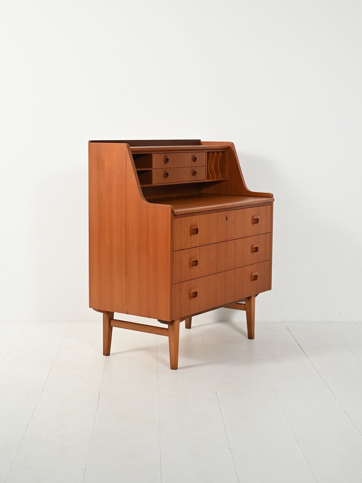 Scandinavian Secretary From The 1960s With A Pull Out Top photo Furniture