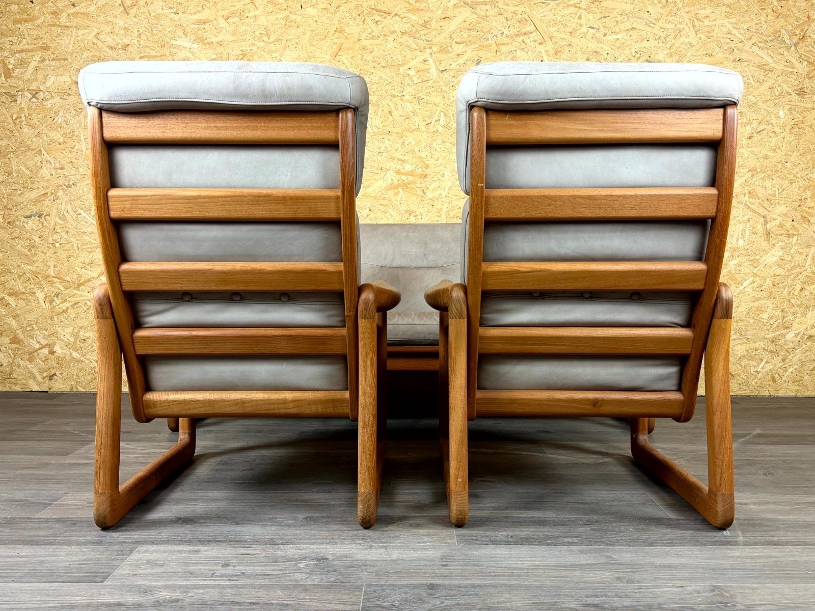 photo vinterior 60s 70s Teak Sofa 3 Seater & 2x Armchairs Easy Chair Holstebro Møbelfabrik A/S