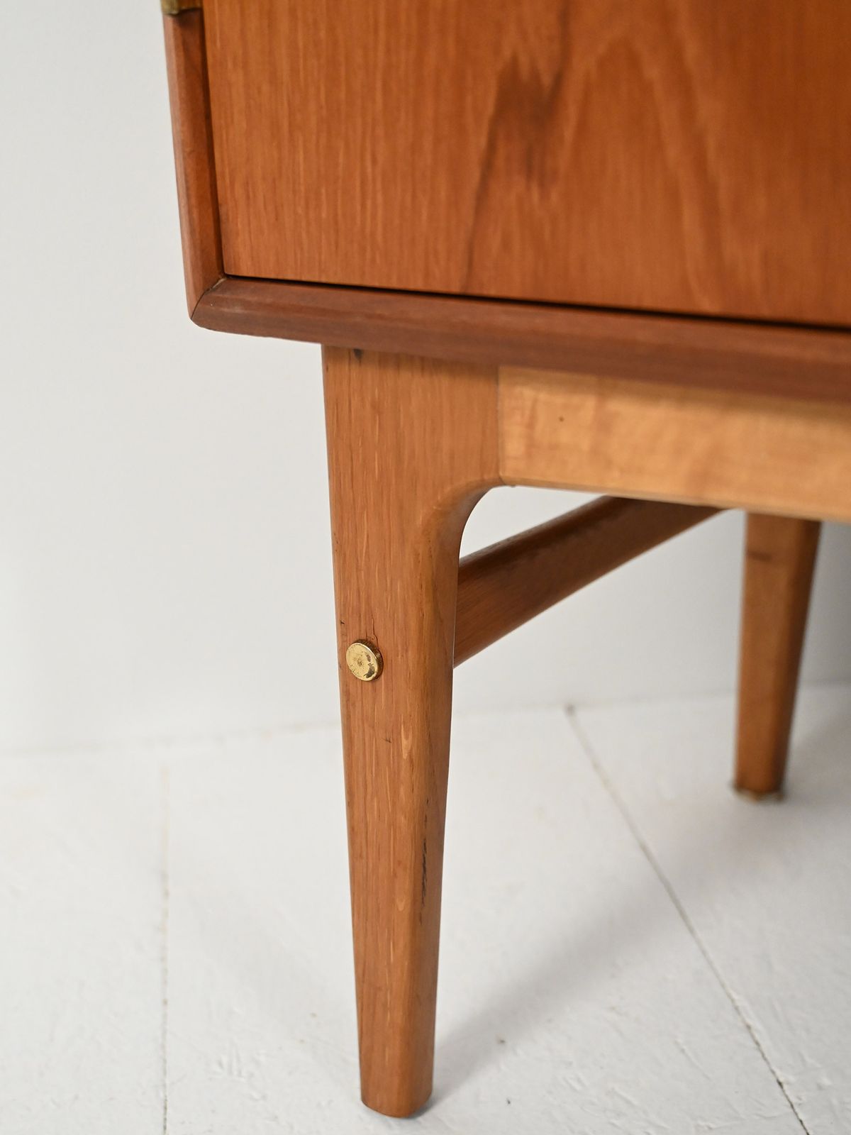 Furniture Scandinavian Teak Bar Cabinet From The 1950s photo