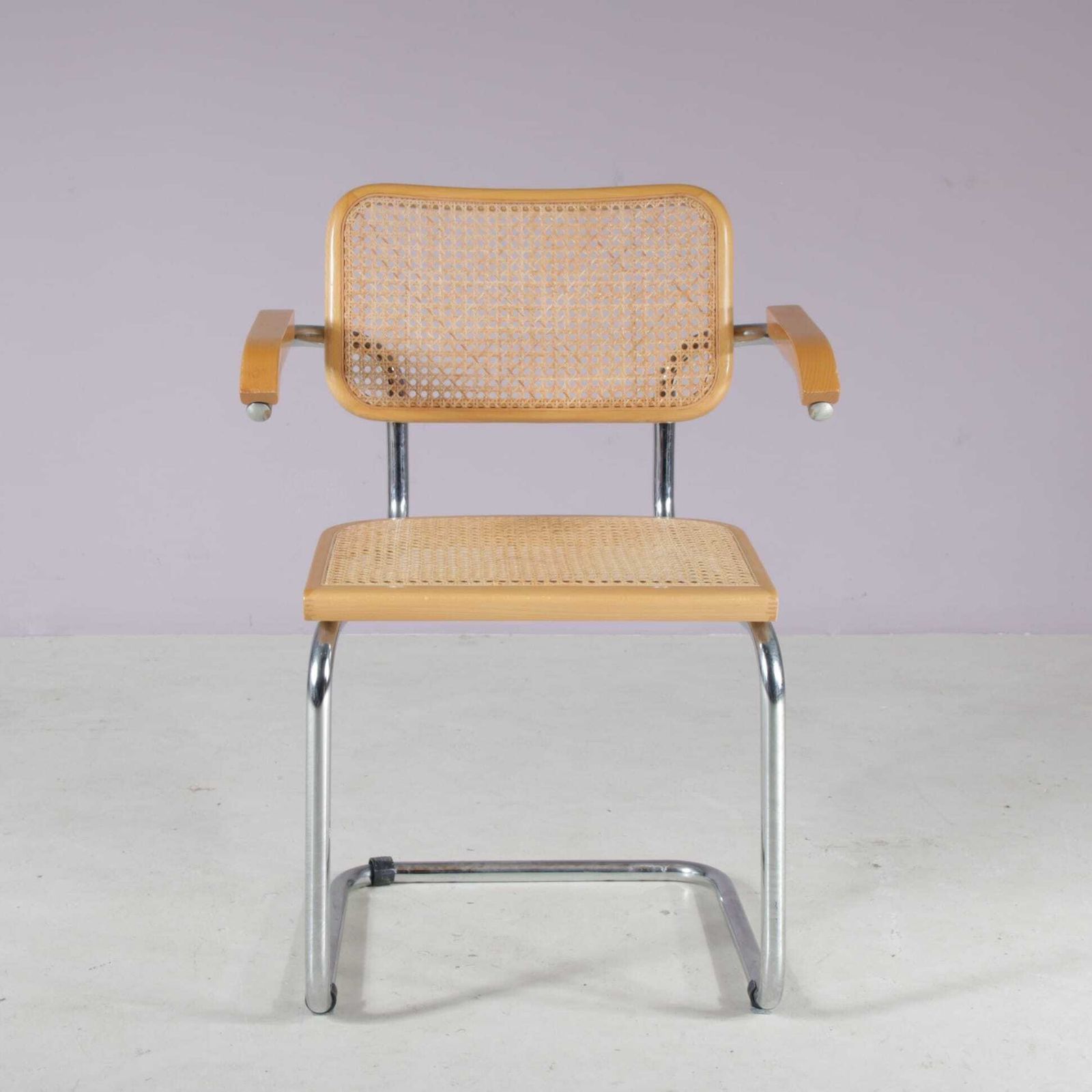 1970s “Cesca” Chair With Amrests From Italy photo for sale